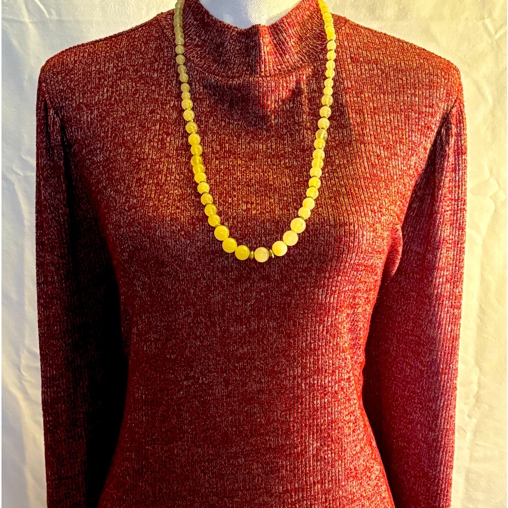 Gap ribbed high collar tee